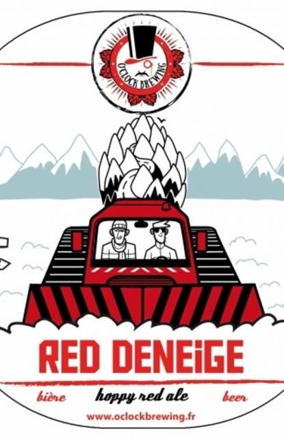 Red Deneige 7.1%, O'Clock Brewing, France