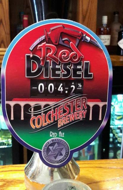 Red Diesel 4.2%, Colchester Brewery, England