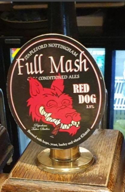 Red Dog 3.8%, Full Mash Brewery, England