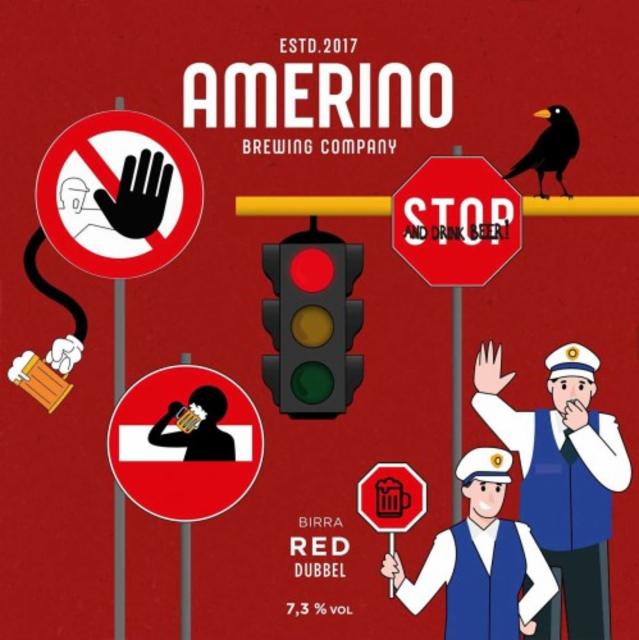 Red Dubbel 7.3%, Birrificio Amerino, Italy