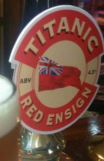 Red Ensign 4.3%, Titanic Brewery, England