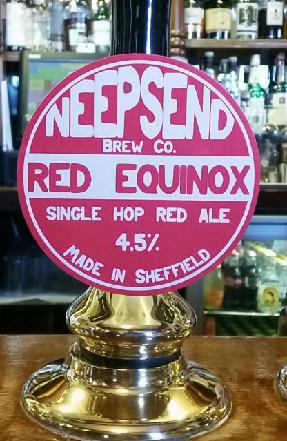 Red Equinox 4.5%, Neepsend Brewery Ltd, England