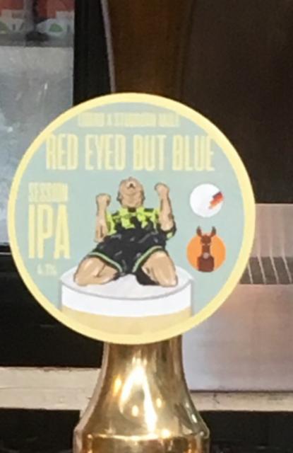 Red Eyed But Blue 4.1%, Stubborn Mule Brewery, England