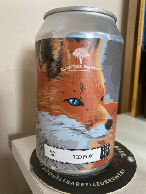 Red Fox 3.9%, Quantock Brewery, England