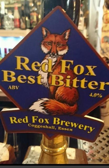 Red Fox Best Bitter 4.0%, Red Fox Brewery, England