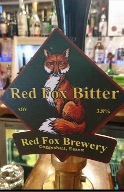 Red Fox Bitter 3.8%, Red Fox Brewery, England