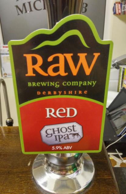 Red Ghost IPA 5.9%, Raw Brewing Company, England