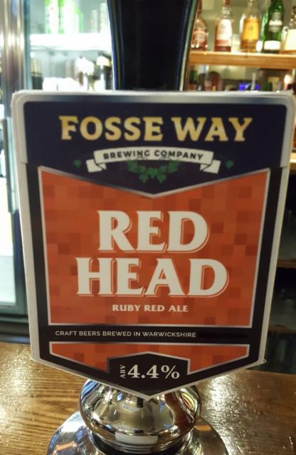 Red Head 4.4%, Fosse Way Brewing Company, England