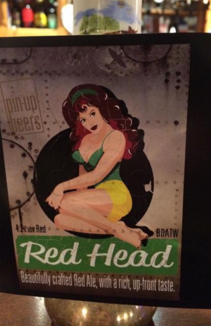 Red Head 4.2%, Pin-Up Beers, England