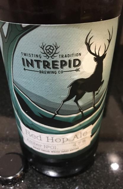 Red hop ale 4.7%, intrepidbrew.co.uk, England