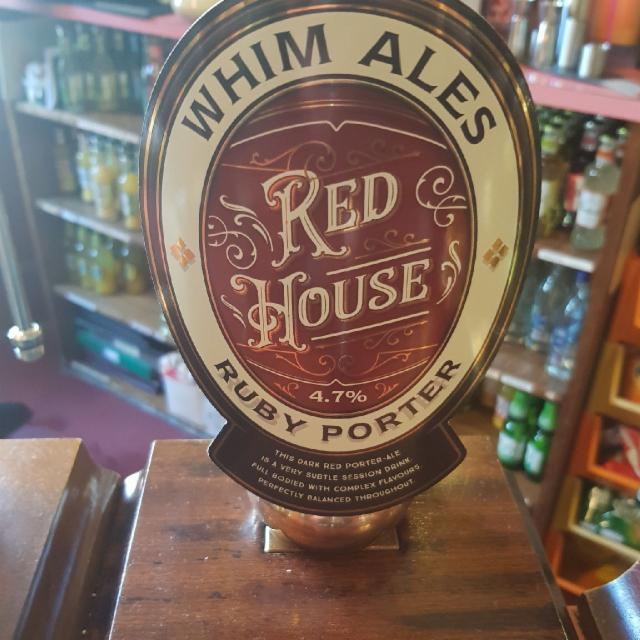 Red House Ruby Porter 4.7%, Whim Brewery, England