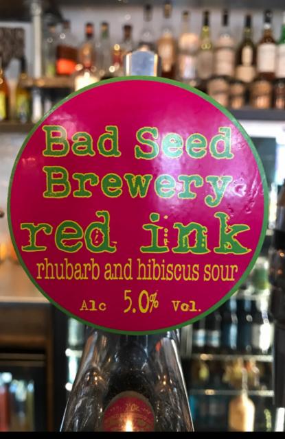 Red Ink 5.0%, Bad Seed Brewery, England