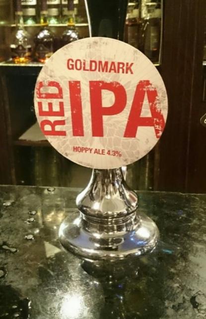 Red IPA 4.3%, Goldmark Craft Beers, England