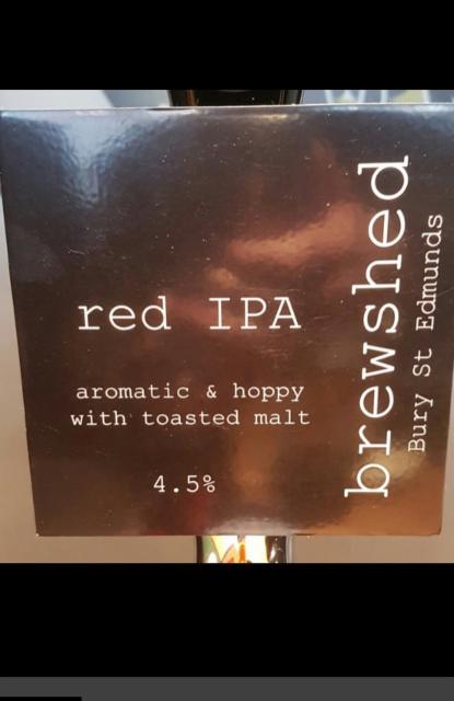 Brewshed Red IPA 4.5%, Brewshed, England