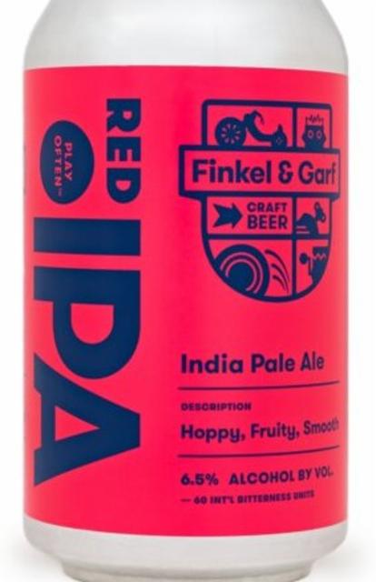 Red IPA 6.8%, Finkel & Garf Brewing Company, United States
