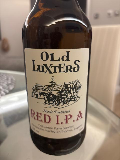 Red IPA, Old Luxters Farm Brewery