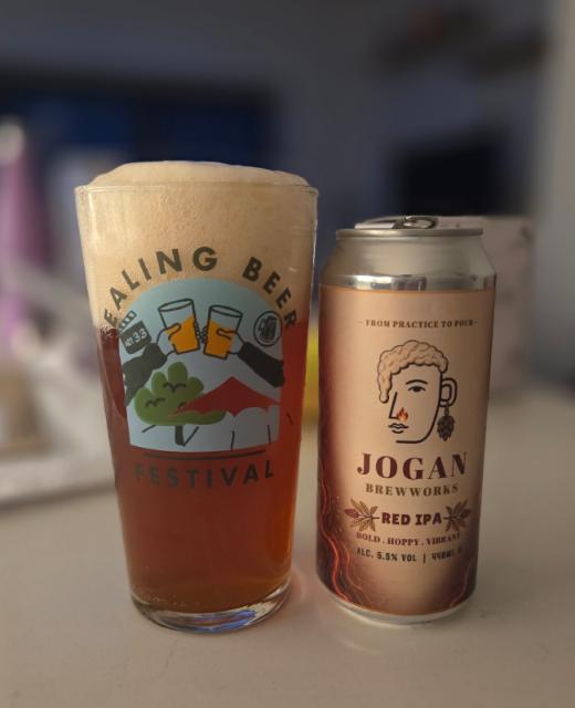 Red IPA 5.5%, Jogan Brewworks, England