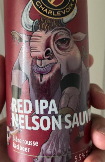 Red IPA Nelson Sauvin 5.5%, Microbrasserie Charlevoix / Le Saint Pub, Canada