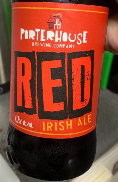Red Irish Ale 4.2%, The Porterhouse Brewing Company, Ireland