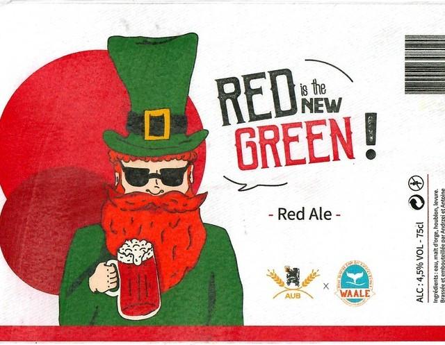 Red Is The New Green 4.5%, Brasserie Waale, France