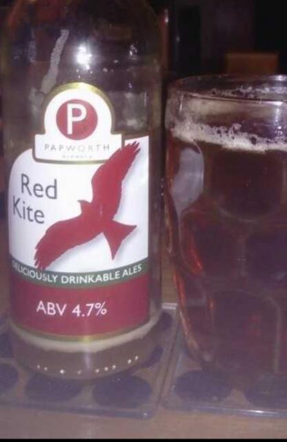 Red Kite 4.7%, Papworth Brewery Limited, England