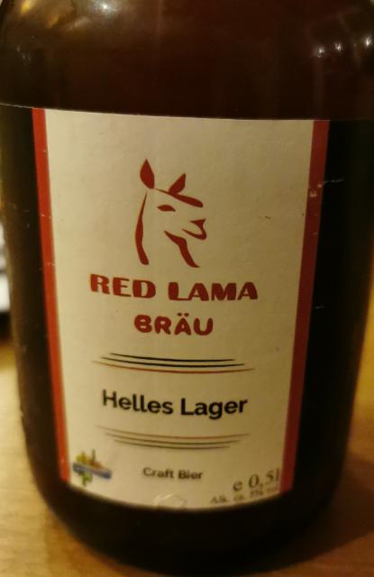red lama bräu 5.0%, Brauerei Landsberg, Germany