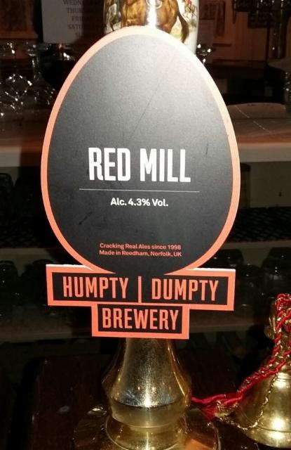 Red Mill 4.3%, Humpty Dumpty Brewery, England