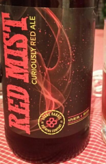 Red Mist 4.2%, Stone Barrel Brewing Company, Ireland