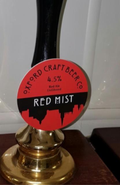 Red Mist 4.5%, Oxford Craft Beer Co., England