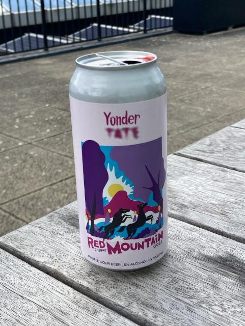 Red Mountain Cherry Gose 5.0%, Yonder Brewing, England