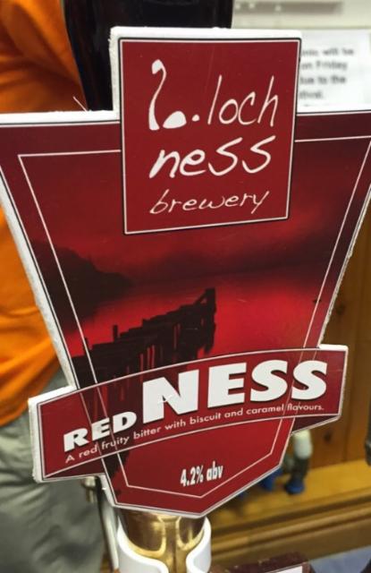 Red Ness 4.2%, Loch Ness Brewery, Scotland