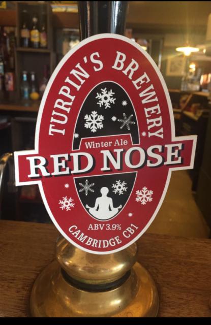 Red Nose 3.9%, Turpin's Brewery, England