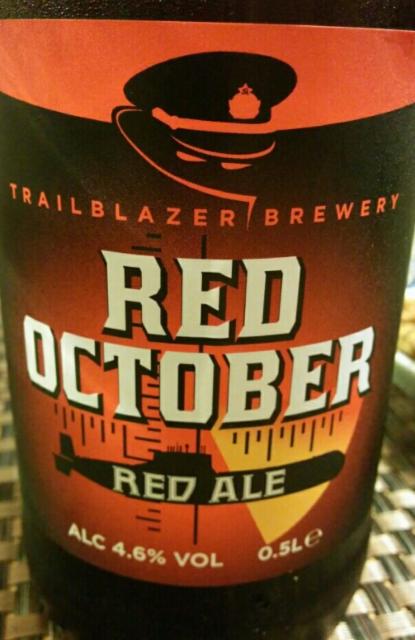 Red October 4.6%, Trailblazer Brewery, England