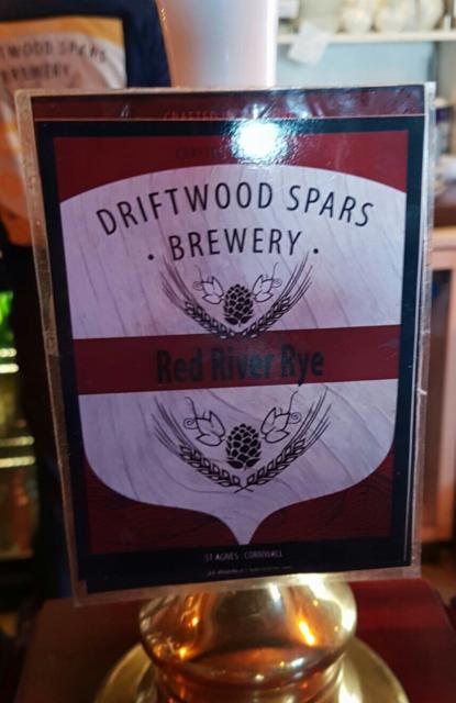 Red River Rye 4.8%, Driftwood Brewery, England