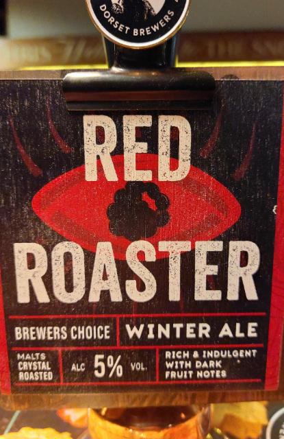 Red Roaster 5.0%, Badger Brewery (Hall & Woodhouse), England