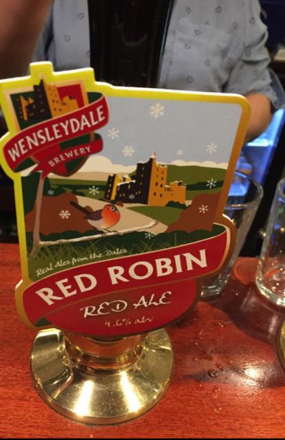 Red Robin 4.6%, Wensleydale Brewery, England