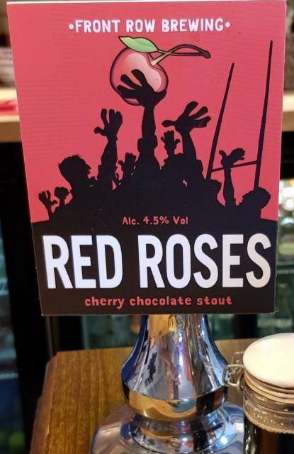 Red Roses 4.5%, Front Row Brewing, England