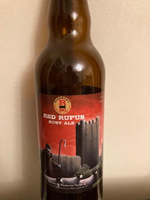 Red Rufus 4.2%, Richmond Brewing, England