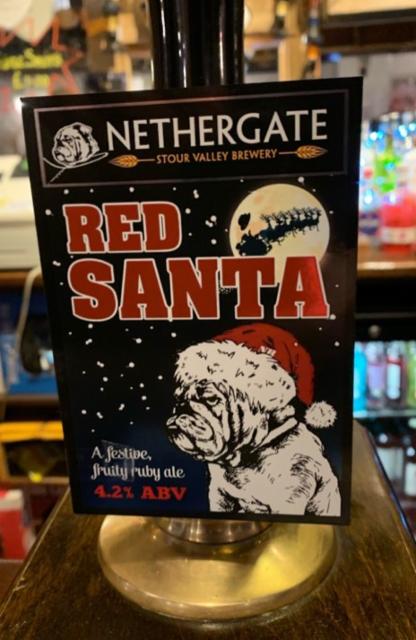 Red Santa 4.2%, Nethergate Brewery, England