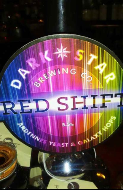 Red Shift 5.5%, Dark Star Brewing Co, England