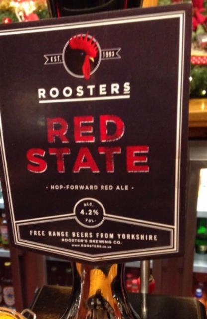 Red State 4.2%, Rooster's Brewing Co., England