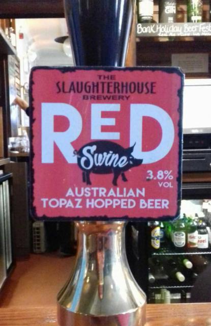 Red Swine 3.8%, The Slaughterhouse Brewery, England