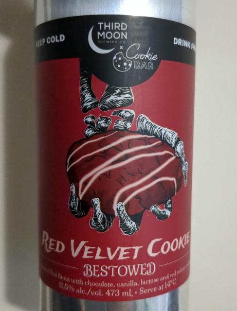 Red Velvet Cookie 11.5%, Third Moon Brewing Company, Canada