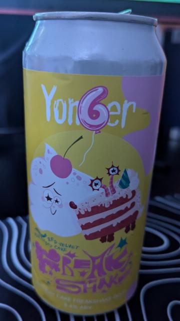 Red Velvet Birthday Cake Freakshake 8.4%, Yonder Brewing, England