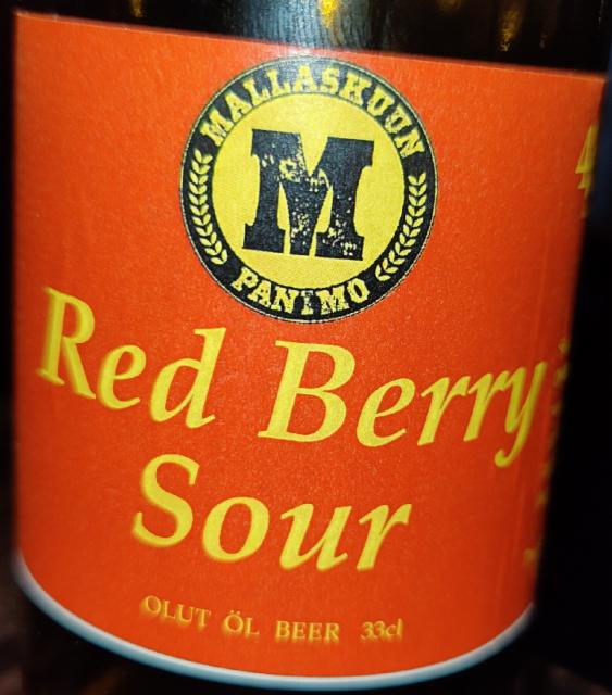Red Berry Sour 4.0%, Mallaskuun Panimo, Finland