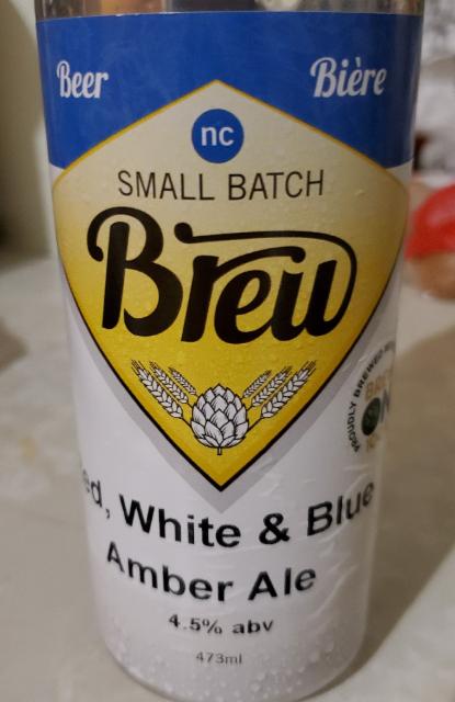 Red, White and Blue Amber Ale 4.9%, Niagara College Teaching Brewery, Canada