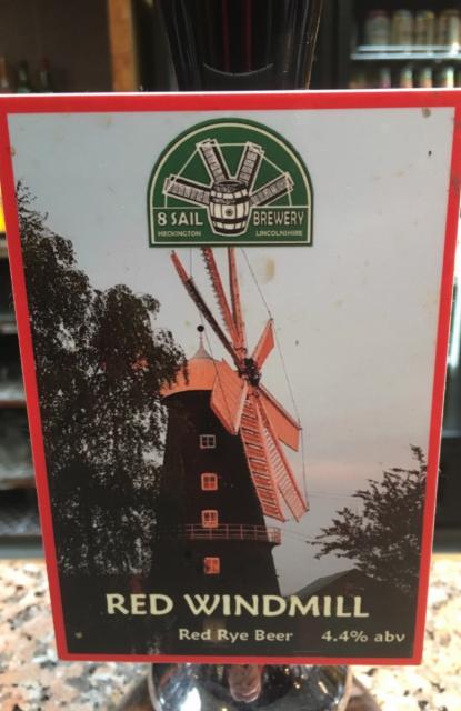 Red Windmill 4.4%, 8 Sail Brewery, England