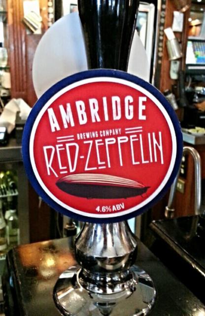 Red Zeppelin 4.6%, Ambridge Brewery, England