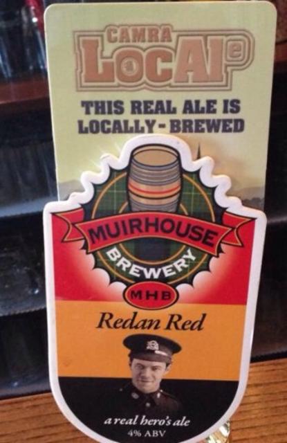 Redan Red 4.0%, Muirhouse Brewery, England