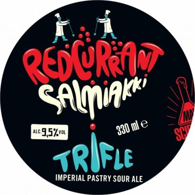 Redcurrant Salmiakki Trifle 9.5%, Mad Scientist, Hungary